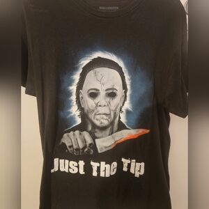 Black Graphic Womens T-Shirt